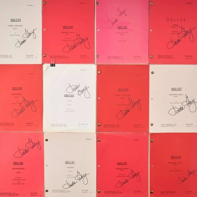 Linda Gray | Signed 1979-80 “Dallas” Season Three Scripts | Julien’s