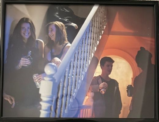 Lot 41 - Scream 7 original framed art On screen | Piece of the Past