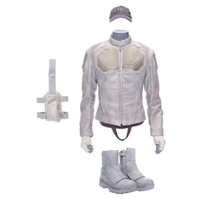 OBLIVION (2013) - Lot #299 : Jack‘s (Tom Cruise) Poster-Matched Leather Technician‘s Jacket with Shirt and Replica Costume Components