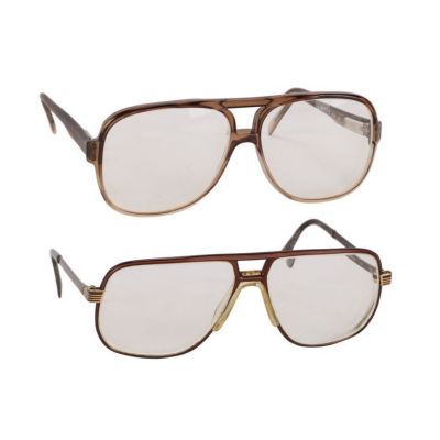 MICHAEL CAINE - Lot #854 : Two Pairs of Michael Caine‘s Aviator-Style Glasses