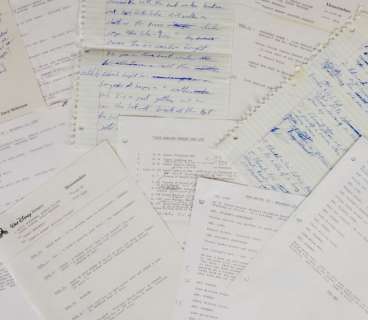 Lot 752 - Garry Marshall | 1989 Production Notes from "Pretty Woman"