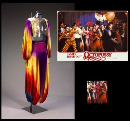 GENUINE 007 JAMES BOND SCREEN SEEN PROP OCTOPUSSY CIRCUS GIRL PANTALOON WARDROBE