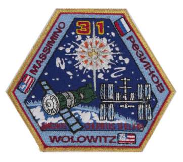 Lot 305 - The Big Bang Theory | Simon Helberg "Howard Wolowitz" NASA Patch