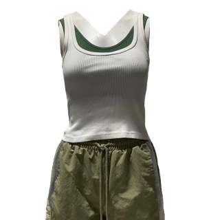 Lot 42 - Bottoms Hazel Callahan‘s Ruby Cruz Tank Top & Elastic Waist Shorts
