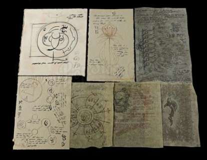 Warcraft - Lot 236 - Khadgar‘s (Ben Schnetzer) Clothesline Drawings