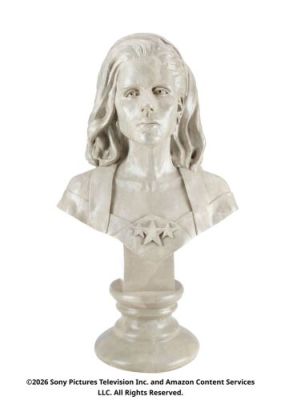 The Boys (T.V. Series, 2019-2026) | Lot 12: Starlight Screen-Matched Vought Tower Hallway Bust | Propstore