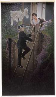 THE WEDDING MARCH VHS ORIGINAL ART BY CHARLES DAVID de MAR. | Hake’s