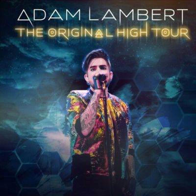 ADAM LAMBERT Metallic Bomber Jacket Costume used on the Original High Tour w/COA | eBay US