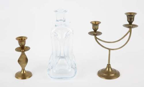 The Lord of the Rings - Rivendell candle holders and an unusual looking glass vessel prop. | Ewbank’s