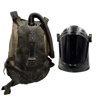 Snowpiercer Melanie Cavill Screen Worn Stunt Double Backpack & Helmet Ss 1-3 | VIP Fan Auctions