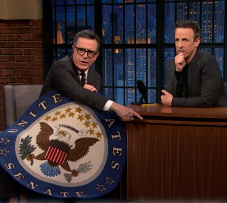 COLBERT‘S SENATE RUG - as seen on THE LATE SHOW and LATE NIGHT WITH SETH MEYERS