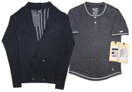 Adam Levine of Maroon 5 Screen-Worn Shirt & Sweater From ’’Begin Again’’ | Nate Sanders