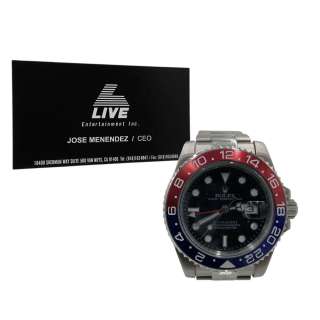 Monsters (2022-) Jose Menendez (Javier Bardem) Screen Used Replica Watch & Business Card | VIP Fan Auctions