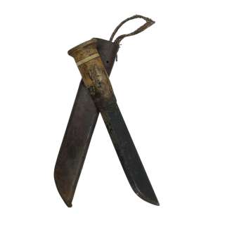 The Last Voyage of the Demeter Abrams (Chris Walley) Production Used Knife With Sheath | VIP Fan Auctions