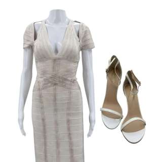 The Royals (2015-2018) Queen Helena (Elizabeth Hurley) Screen Worn Cocktail Dress & Heels Ep 408 | VIP Fan Auctions