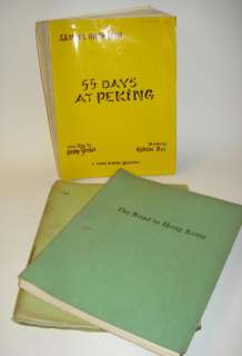 A group of scripts relating to Eddie Powell (1927-2000), Stunt Arranger & Double | Bonhams