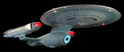 Star Trek: the Next Generation (Tv 1987- 1994) / Star Trek: Deep Space 9 (Tv 1993-1999) | Ambassador-Class Starship Model Miniature | Propstore