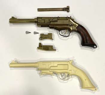 Firefly / Serenity Sidkit Mal Pistol - Moses Brothers Self-Defense Engine Frontier Model B