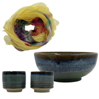 The Smashing Machine Dawn Staples (Emily Blunt) Screen Used Medium Bowl, Cups (2) & Scarf | VIP Fan Auctions