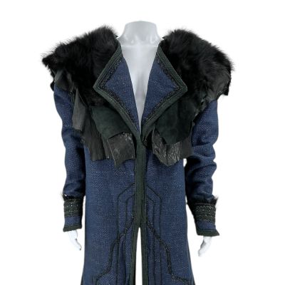 Vikings (2013-2020) Bjorn (Alexander Ludwig) Screen Worn Open- Front Coat Ep 609 | VIP Fan Auctions