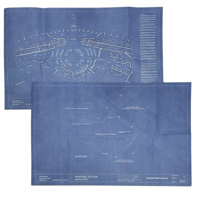Lot 57: The Wrecking Crew Jonny Hale Screen Used (2) Blueprints | VIP Fan Auctions