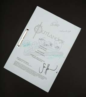 Outlander | Outlander Charity Script Auction - Maria Doyle Kennedy’s Cast Autographed Script - Episode 402 ’Do No Harm’ Blue Draft | Propstore