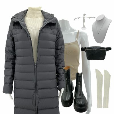 Lot 20: The Drama Sam Screen Worn Coat, Turtleneck W/ Sleeves, Tank Top, Funny Pack, Earrings, Necklace & Boots Ch 1 Sc 78 | VIP Fan Auctions