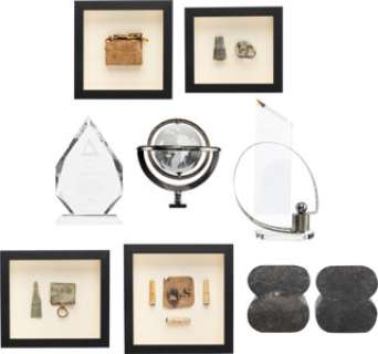 Succession (HBO® Original, 2018-2023) Brian Cox "Logan Roy" Left Side Bookshelf Décor at waystar|ROYCO Office in New Y... (Total: 3 Items)