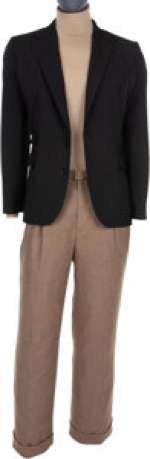 Succession (HBO® Original, 2018-2023) Sarah Snook "Shiv Roy" Ralph Lauren Purple Label Ensemble, Aquatalia Block Heels... (Total: 2 Items)