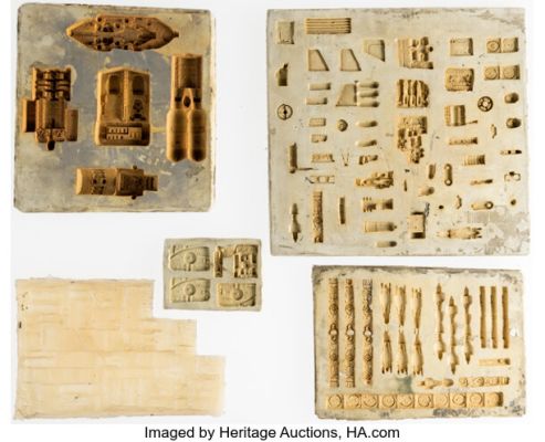 Star Trek Franchise (1987-2007), The Borg, Assortment of Original Plaster and Silicone Molds for Tech Appliances. | Heritage