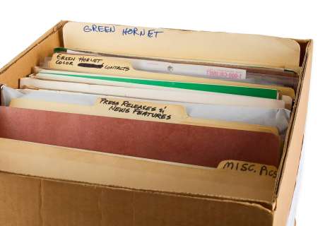 Archive of (695+) Production Materials from The Green Hornet - Studio Auctions COA | Goldin