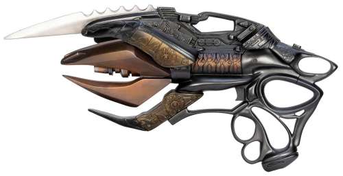 Lot 37 - Screen-Used Gun from Jupiter Ascending. Original screen-use...