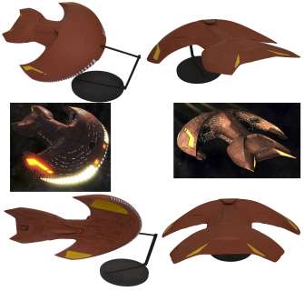 From ’’Star Trek: The Next Generation’’, the Prototype Used to Make the Famous Ferengi D’Kora Marauder Spacecraft | Nate Sanders