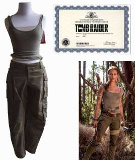 Alicia Vikander Screen-Worn Costume as Lara Croft in ’’Tomb Raider’’ -- With COA From MGM | Nate Sanders