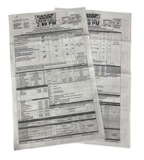 Lot 189 - Green Book (2018) - Call Sheet