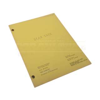 Star Trek: The Original Series (TV) - Gene Roddenberry’s Original Script – 42-17 | Icons of Pop Culture