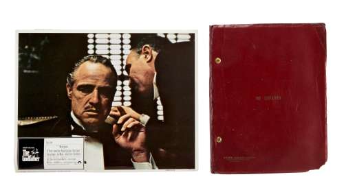 Lot 140 - A Marlon Brando Collection of scripts, letters, and memorabilia for The Godfather