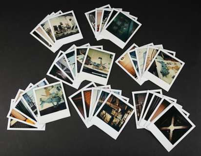 Alien & Aliens Collection Auction | Workshop Polaroids of the Dropship Miniature and Sets | Propstore