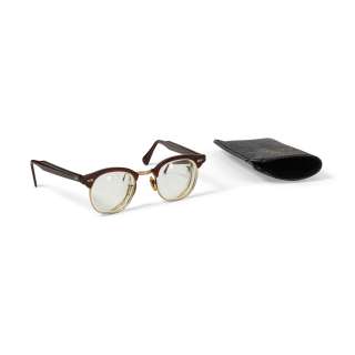 William Finley "Dr. Paul Vaughn" Screen Worn Eyeglasses from Silent Rage. | Bonhams