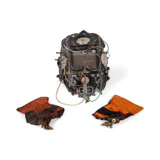 Ogre Skinny Puppy Animatronic Visor Helmet and Gloves by Thomas Kuntz from Mythmaker Tour. | Bonhams