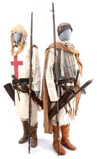 Robin Hood (2018) | Crusader Fight and Flashback Costumes with Weaponry | Propstore