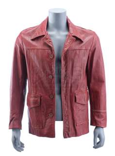 Fight Club (1999) | Tyler Durden’s (Brad Pitt) Photo-Matched Red Leather Jacket | Propstore