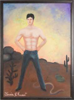 A Mark Wahlberg-Related Oil Painting from "Boogie Nights." | Heritage