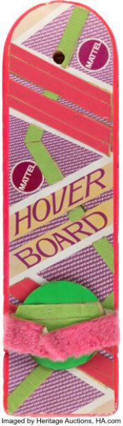 Back to the Future Part II (Universal, 1989), Michael J. Fox "Marty McFly" Mattel Hoverboard. | Heritage