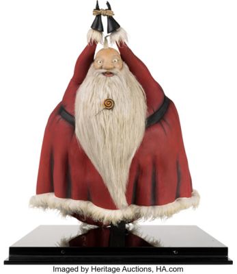 The Nightmare Before Christmas (Touchstone/Walt Disney, 1993), Hero "Sandy Claws" Stop-Motion Puppet. | Heritage