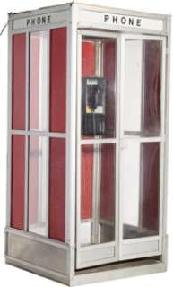 Bill & Ted‘s Excellent Adventure (Orion, 1989), George Carlin "Rufus" Phone Booth Time Machine.