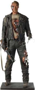 Terminator 2: Judgment Day (Carolco, 1991), Arnold Schwarzenegger Life-Sized "T-800" Display Figure by Stan Winston Studio.