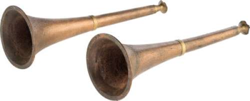 Ramsay Bolton (Iwan Rheon) Group of (2) Action Hunting Horns from Game of Thrones (HBO® Original 2011-2019, Season 3). (Total: 2 Items)