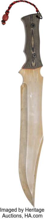 Beta (Ryan Hurst), Pair of Hero Knives from The Walking Dead (AMC 2010-2022, Season 9-10).