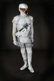 "Peacekeeper" complete uniform with prop handgun and rifle from The Hunger Games: Mockingjay - Part 1. | Profiles in History